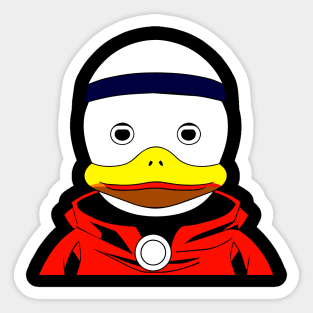 Funny Anime Duck Sticker